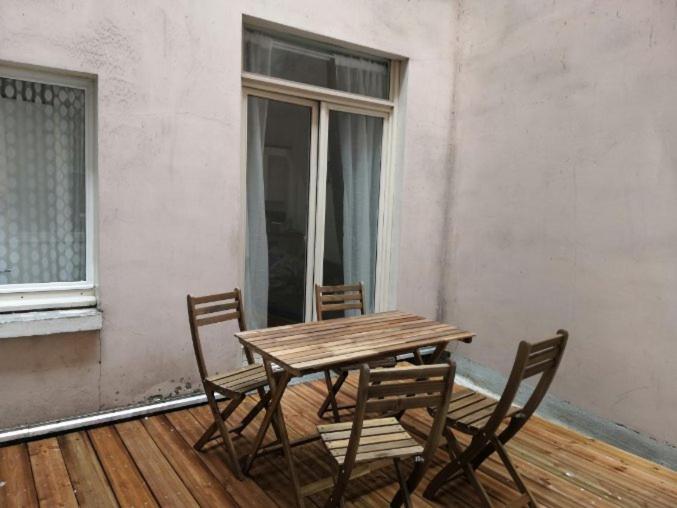 Appartement Rouen Cathédrale avec terrasse Esterno foto